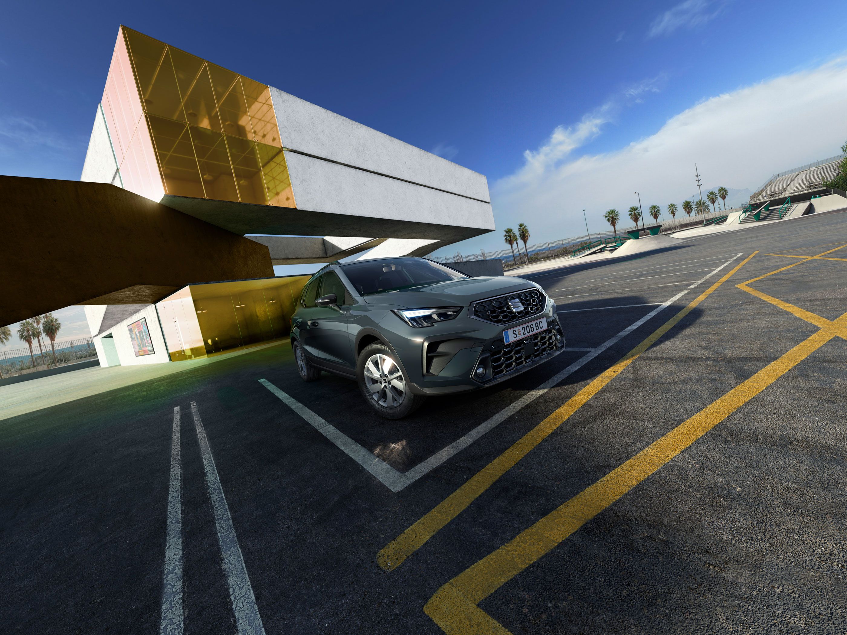 Detalhes do design exterior do SEAT Arona 2025