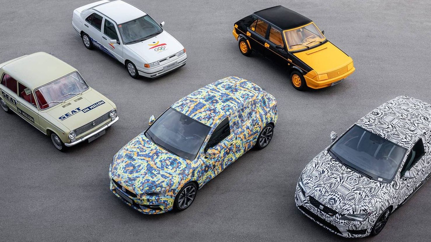 SEAT : 70 years and 16 special cars.