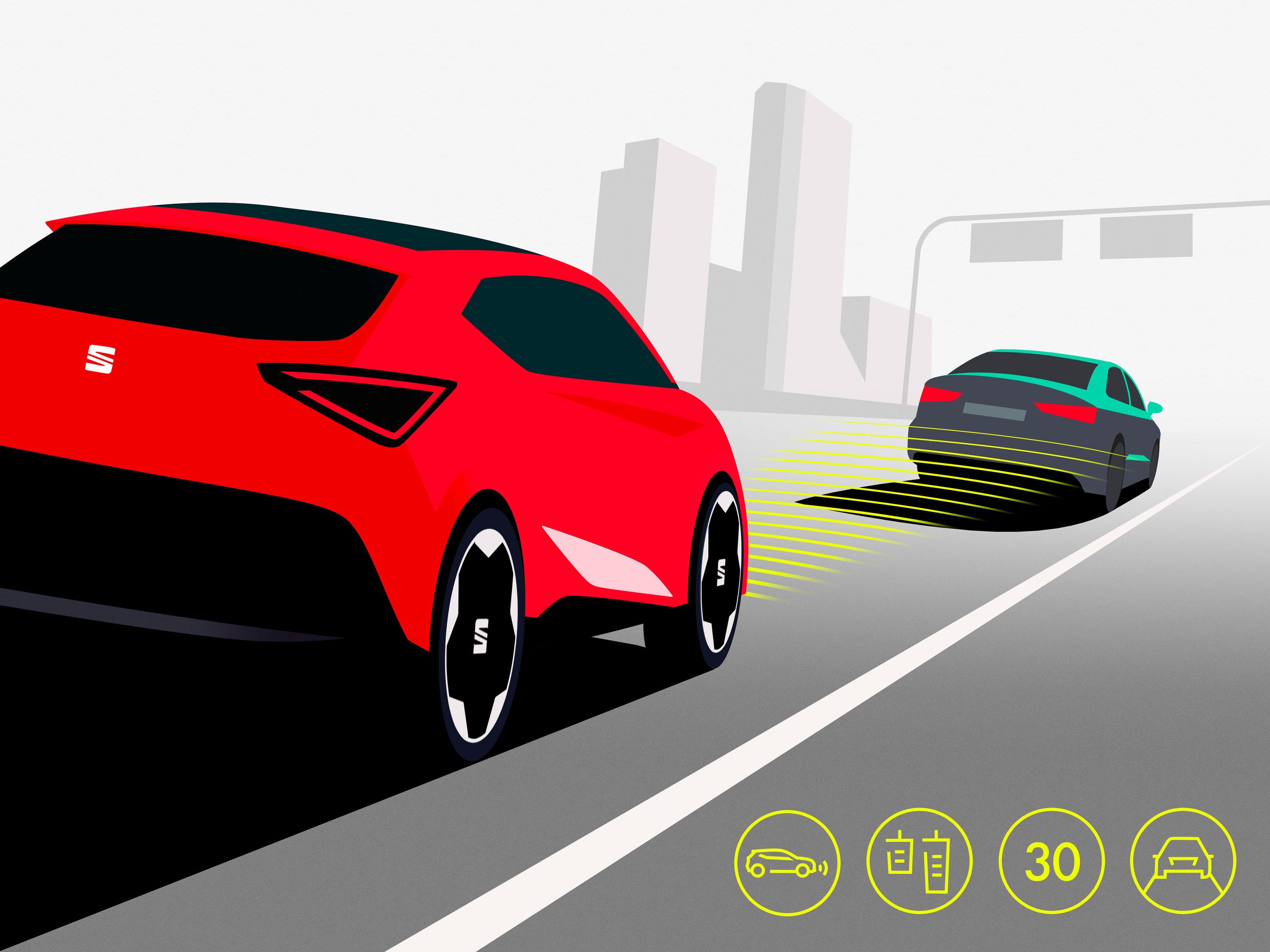 O Pacote Condução & Segurança XL realça o design do SEAT Arona e acrescenta segurança à experiência de condução.