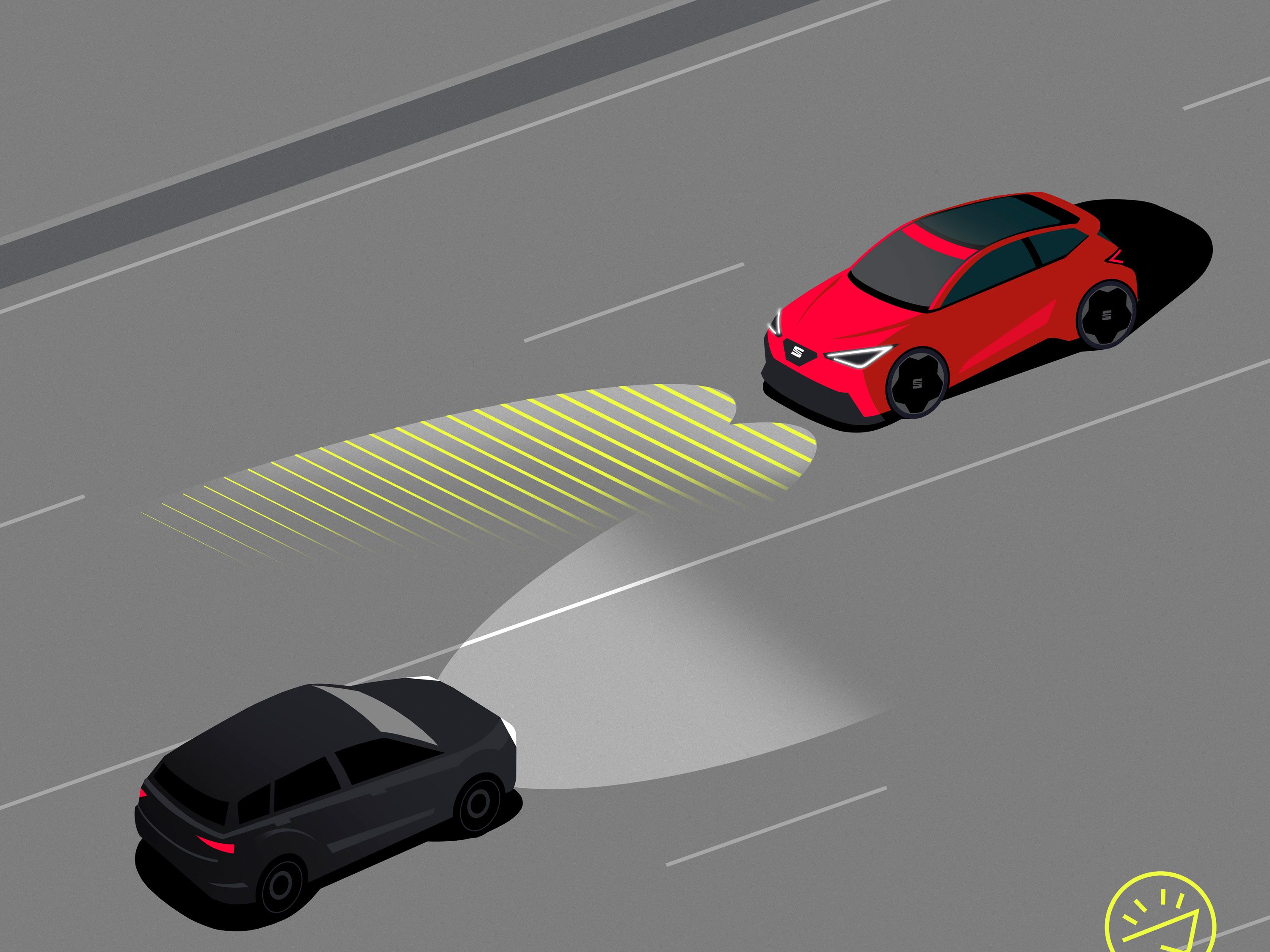 Assistente de máximos do novo SEAT Ibiza e Arona.