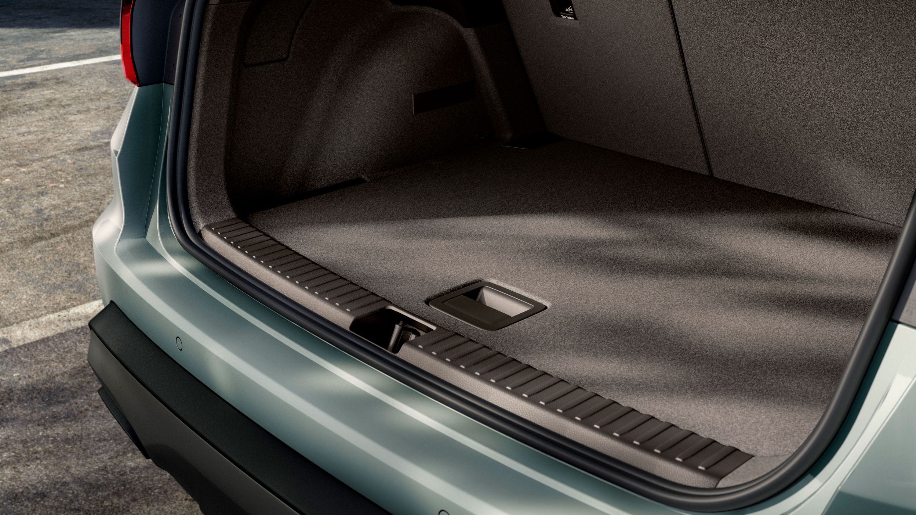 Vista do espaço da bagageira do SEAT Arona