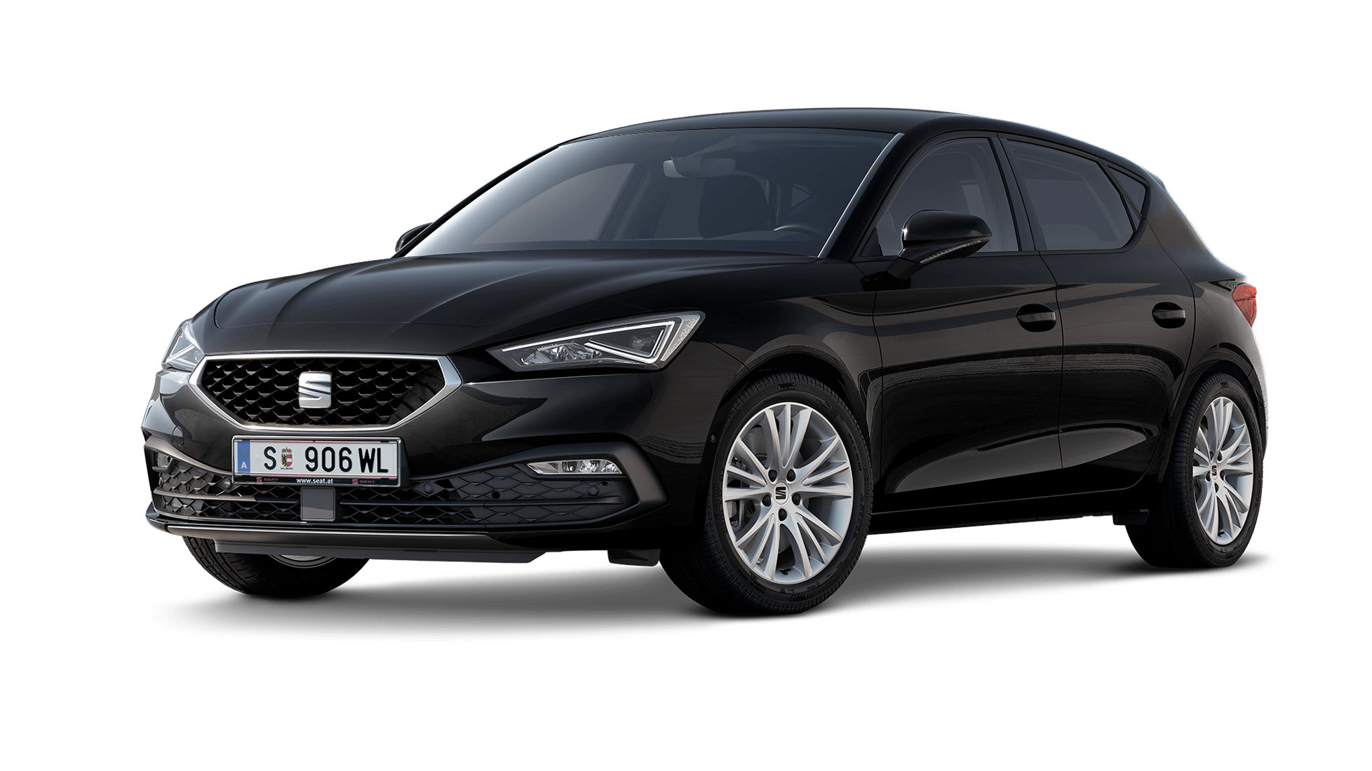 Vista do SEAT Leon em destaque